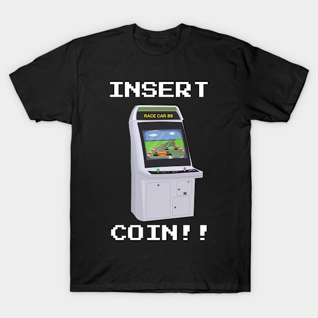 Arcade Game Retro T-Shirt by ahmadzakiramadhan